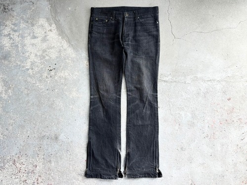 2000s KOROMO× RICO Side zip black denim MADE IN JAPAN