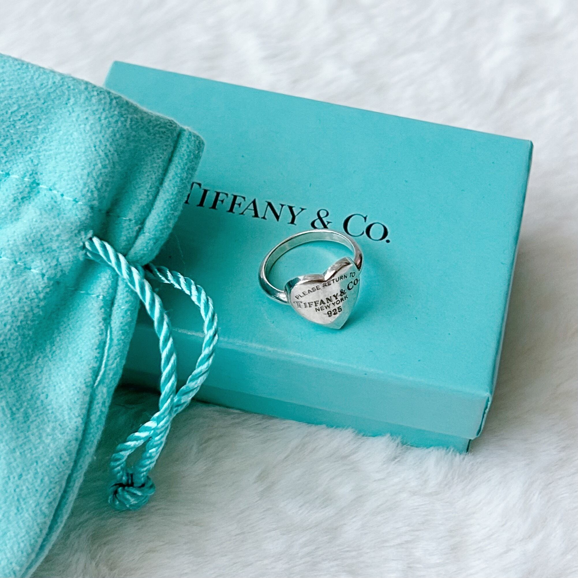 TR6022】Tiffanyu0026Co. return to Tiffany heart ring/silver925/ティファニー/リング |  vintage accessory shop MELO