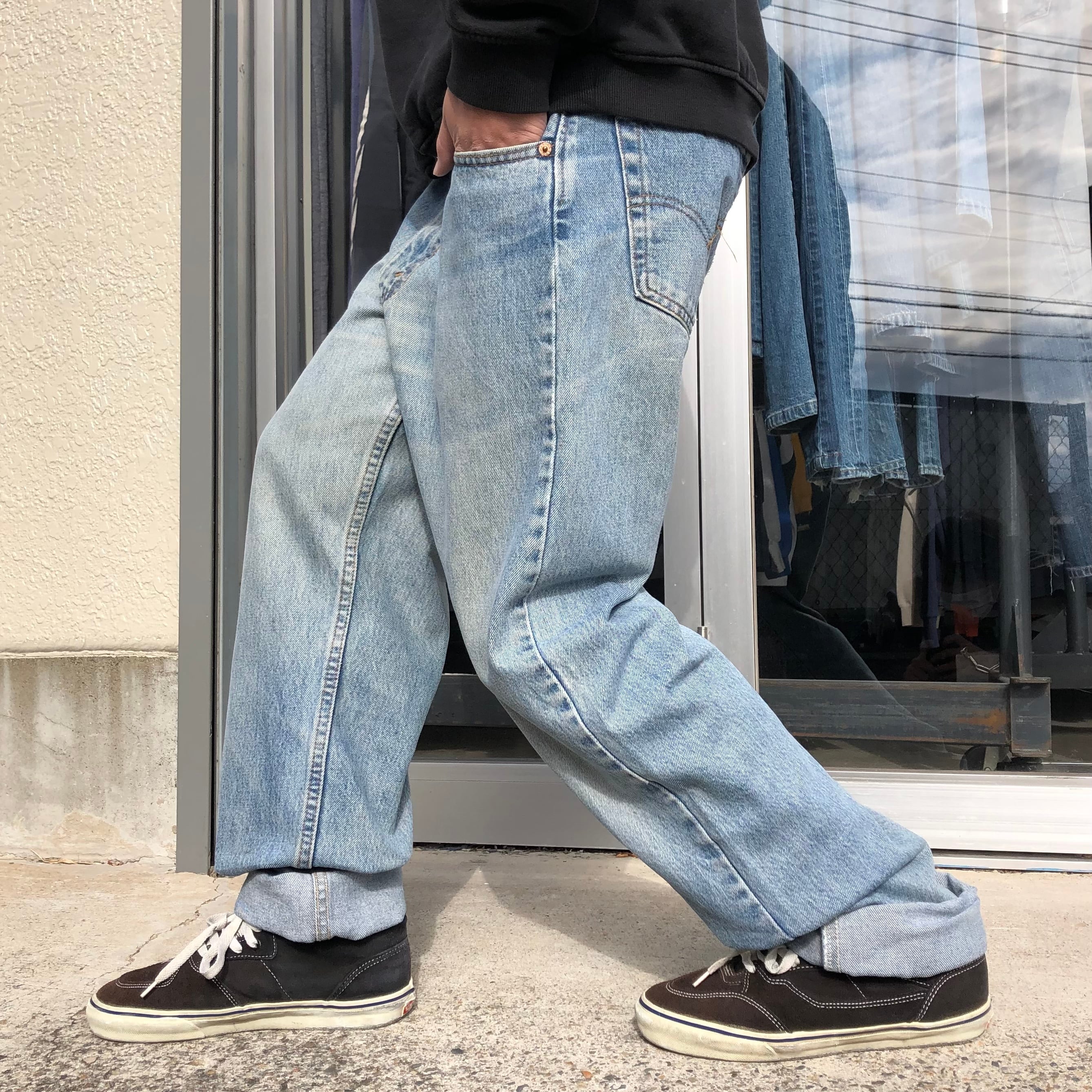 Levi's リーバイス 505 デニム Gパン テーパード w32 US古着 通販