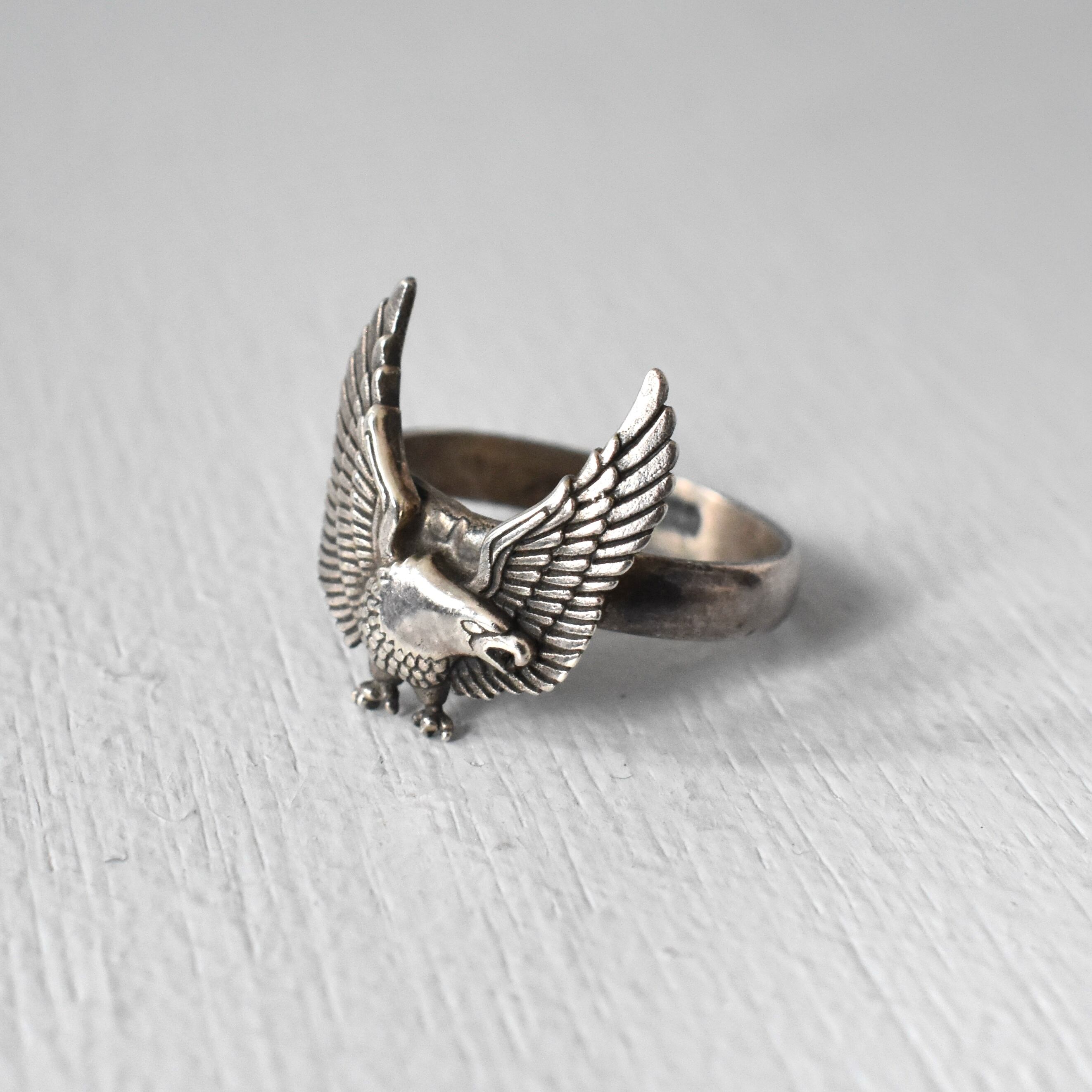 SILVER925 EAGLE MOTIF DESIGN RING/シルバー/リング 【公式通販】