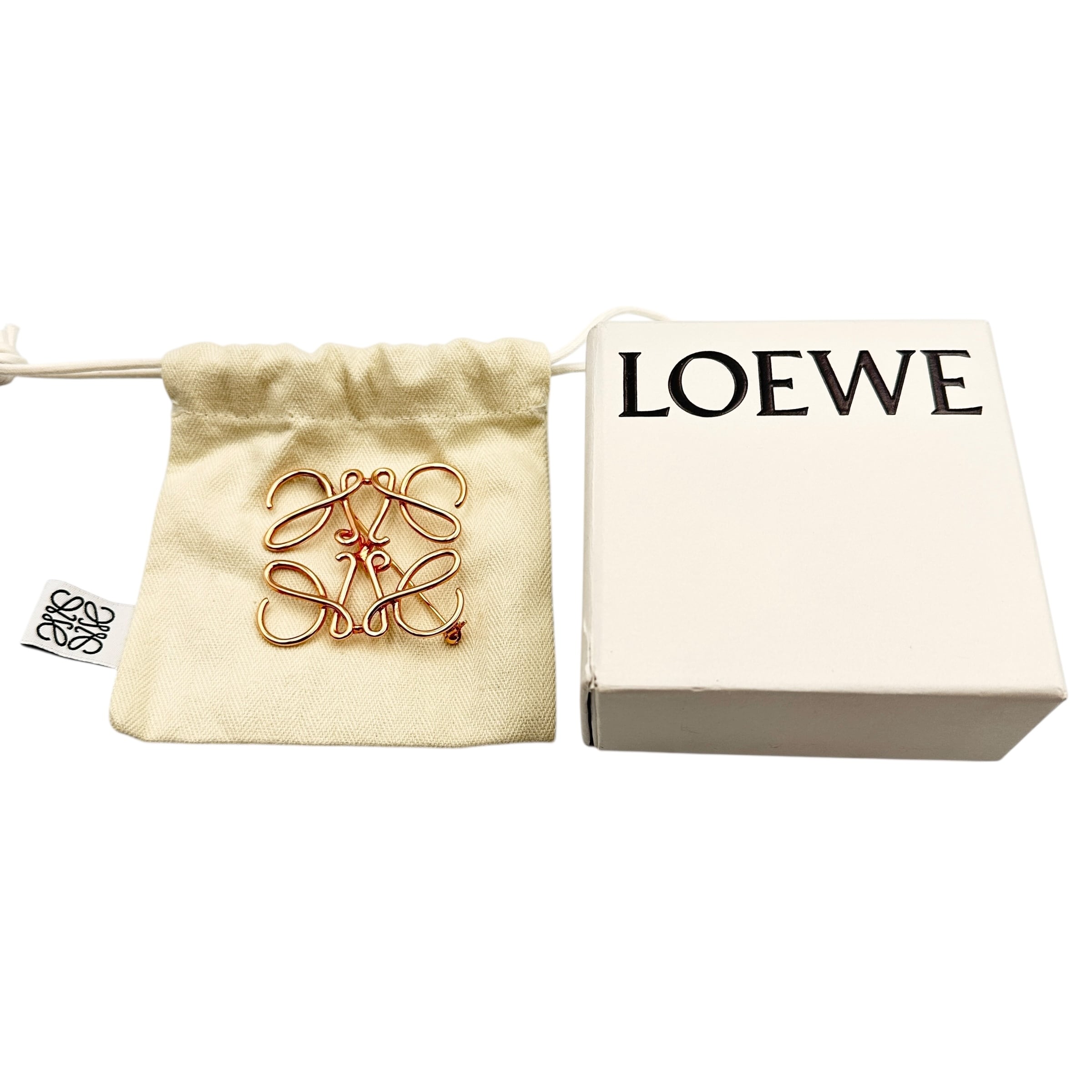 LOEWE ロエベ アナグラム ブローチ 20336-202505 | rean