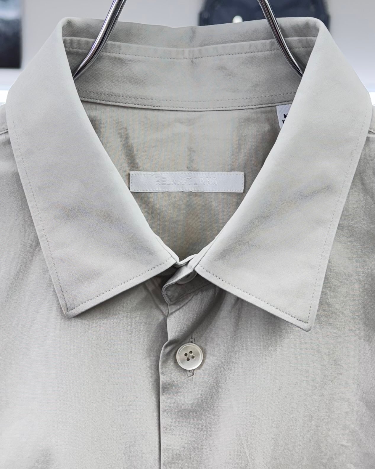 HELMUT LANG 長袖トップス S グレー/ネイビー/ベージュ HELMUT LANG 長袖トップス S グレー/ネイビー/ベージュ HELMUT LANG