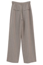 CLANE HERRINGBONE LINE PANTS