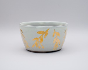 KINSAI POT / 金彩絵付鉢 (一点物)