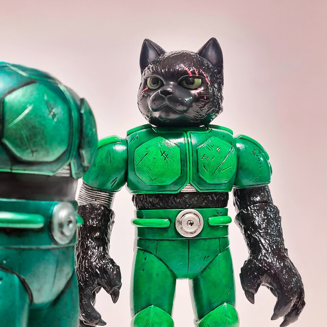RX-Nemesis Ninthlife リアルヘッド ソフビ 怪獣 レア RX-NEMESIS【Ninthlife the Cat BrigadeBraver/ original manga