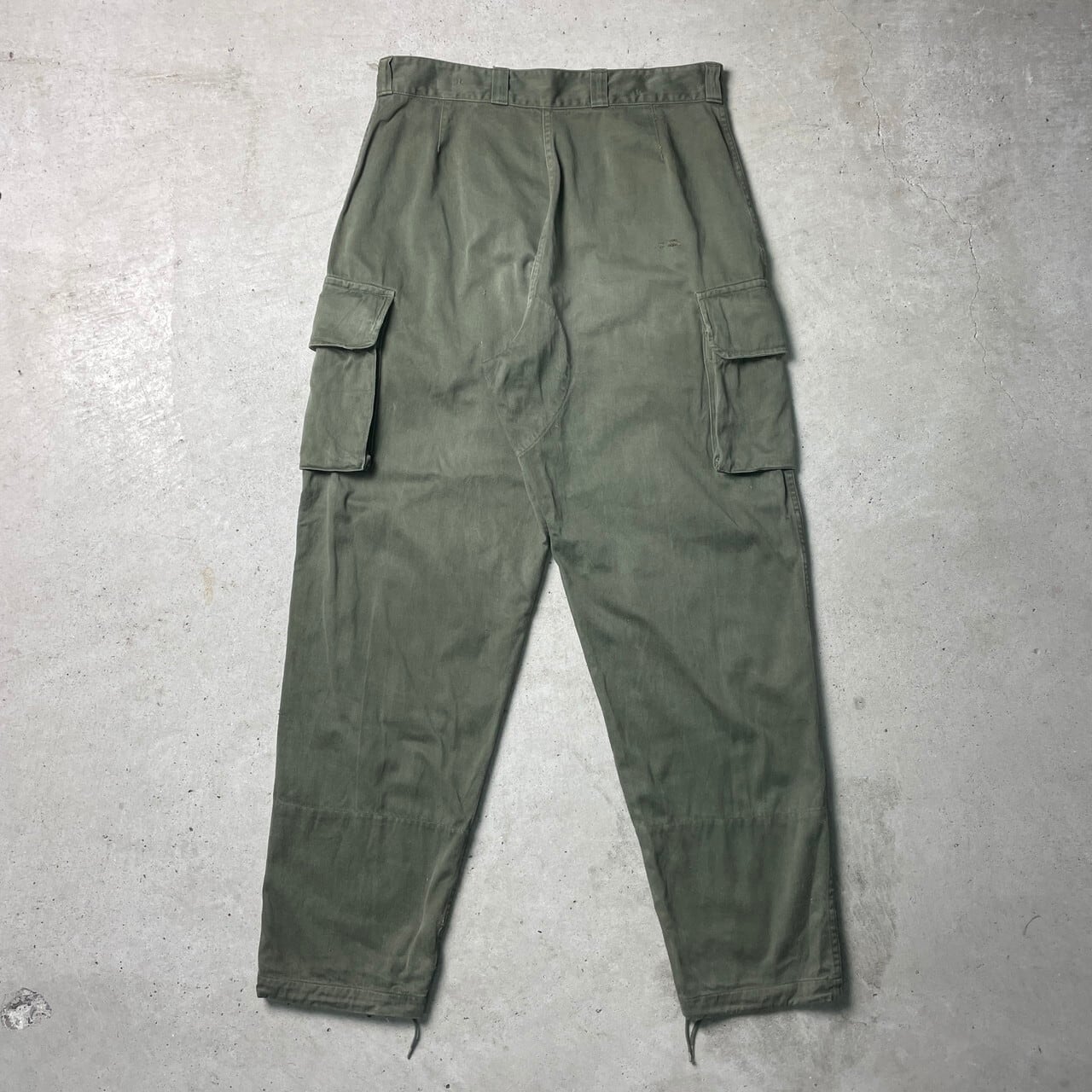 60年代 フランス軍 M-64 カーゴパンツ ミリタリーパンツ メンズW33相当