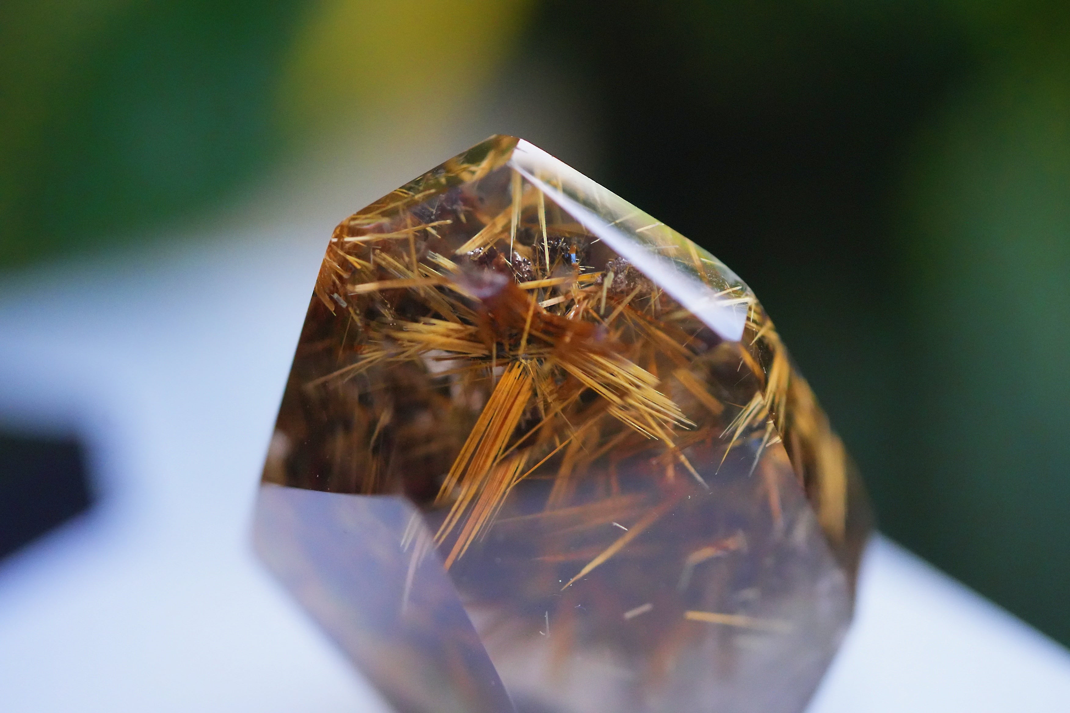 黄金原石☆タイタンルチルインクォーツ原石s1032 | Funky garuda 黄金原石☆タイタンルチルインクォーツ原石s1032 | Funky garuda