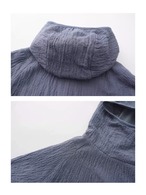 UNDERMINE Pleated Wool Blend Hoodie