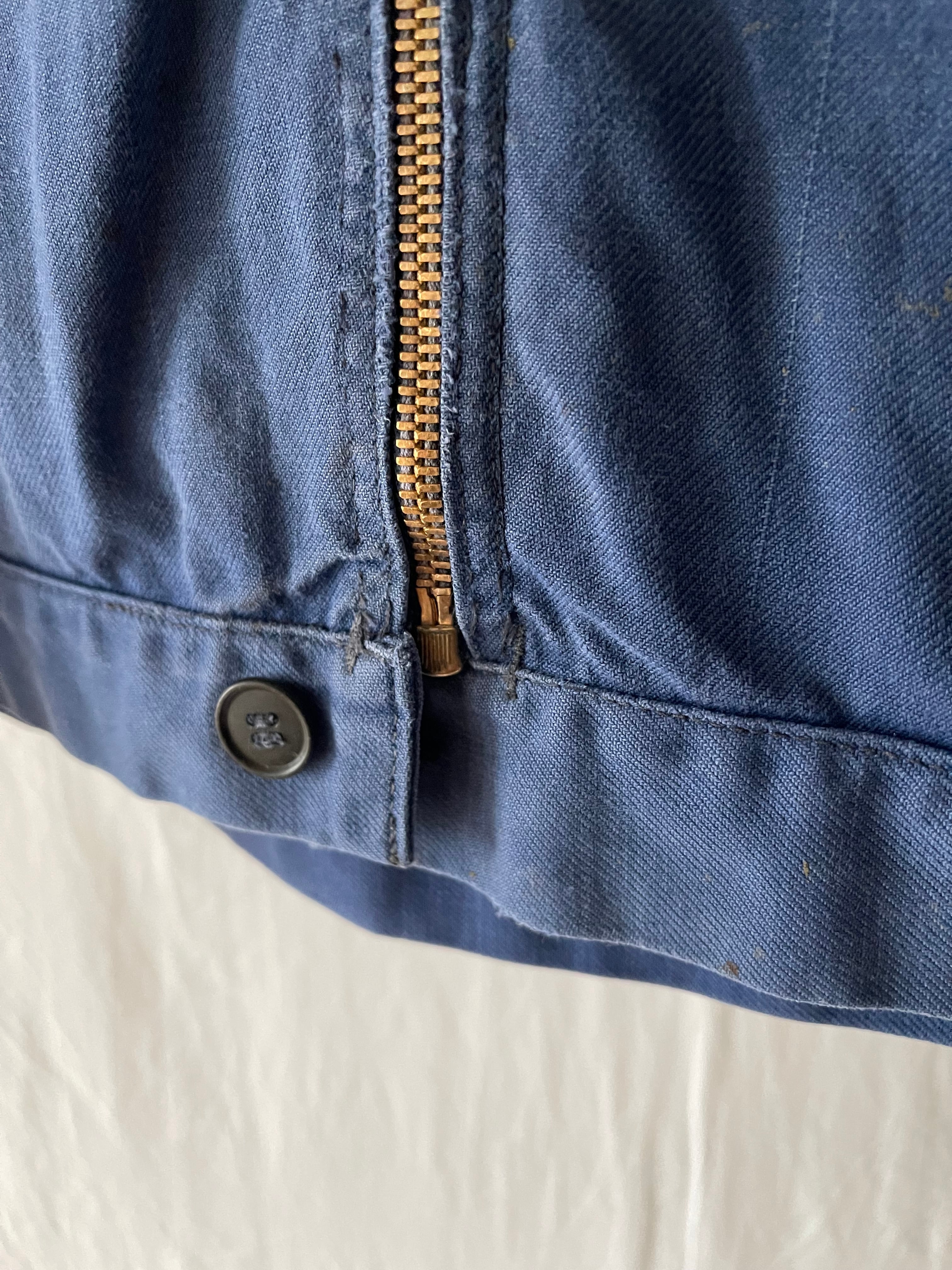 50/60's French vintage cotton cyclist jacket | Le Coeur