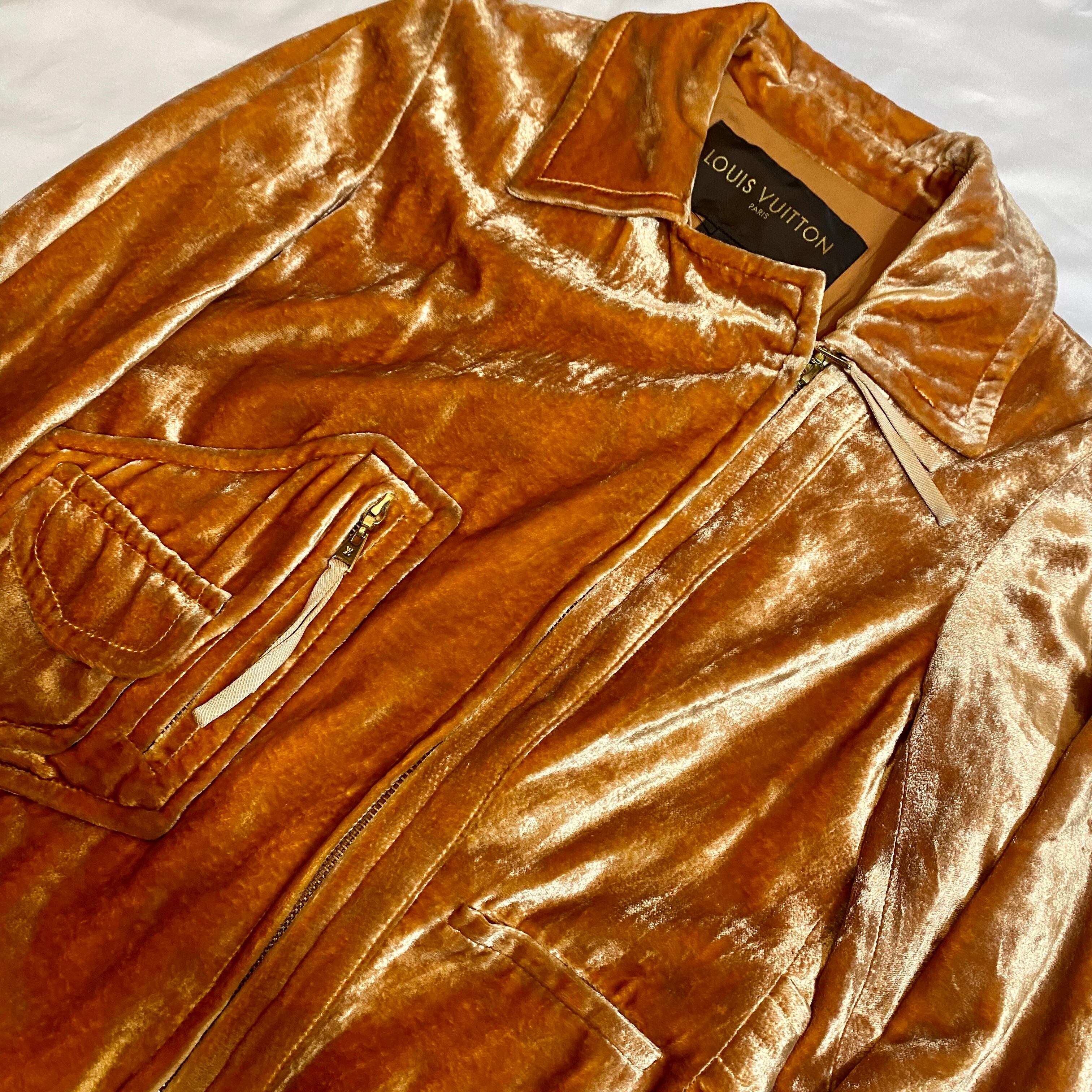 LOUIS VUITTON velvet riders jacket | NOIR ONLINE