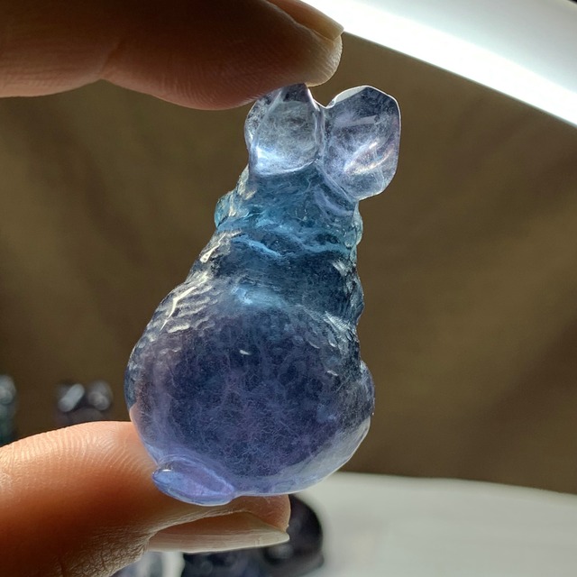 19.(訳)フローライトうさぎ・インテリア