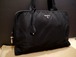 美品◆PRADA プラダ A4対応 男女可 ハンド バッグ ブリーフ ケース◆