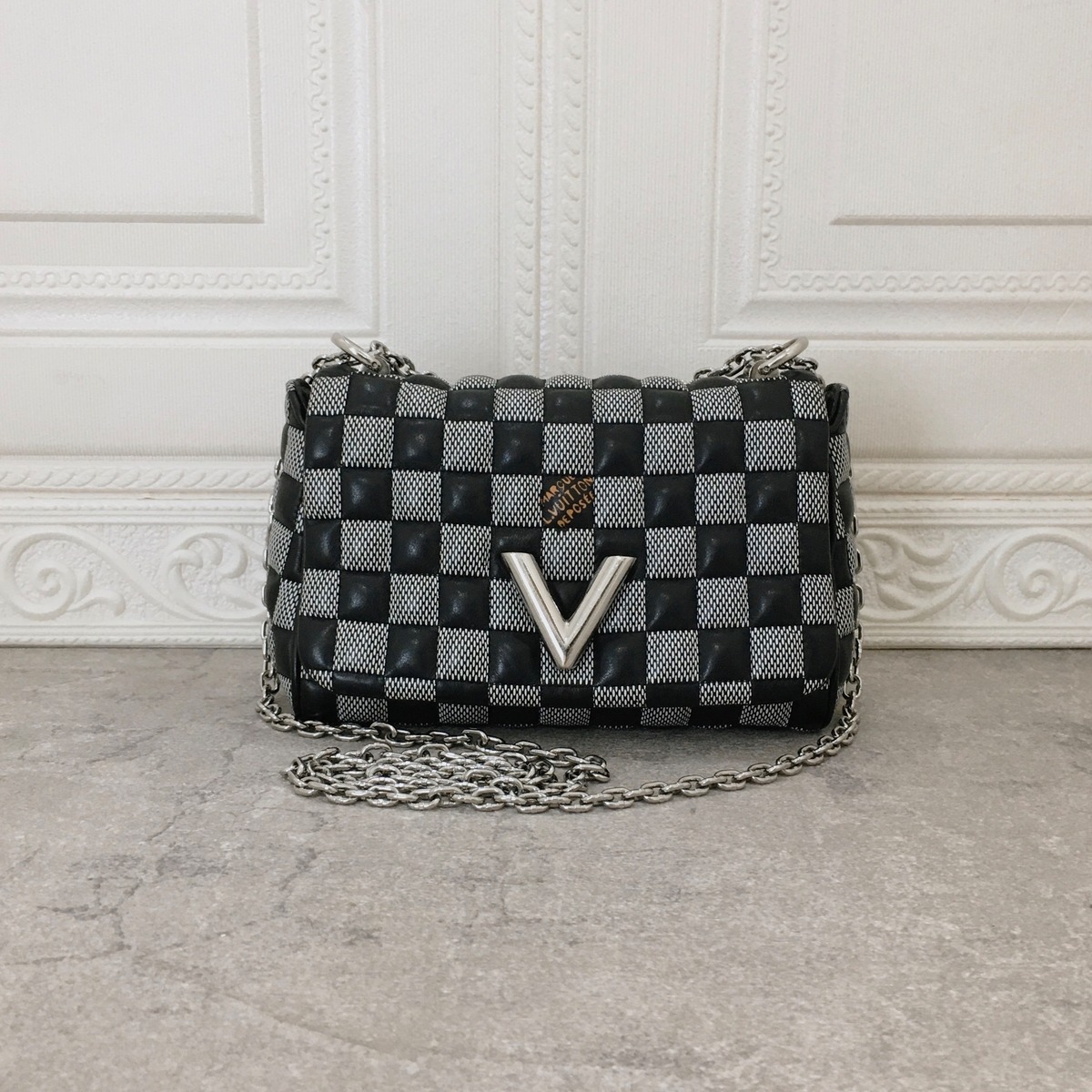 LV ダミエ×ニコラジェスキエール チェーンショルダー | Lit vintage