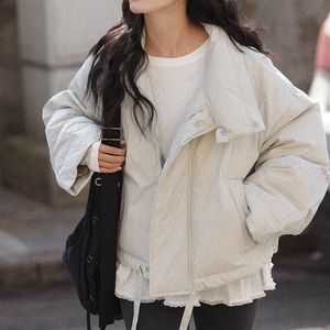 stand collar padded jacket　J00165