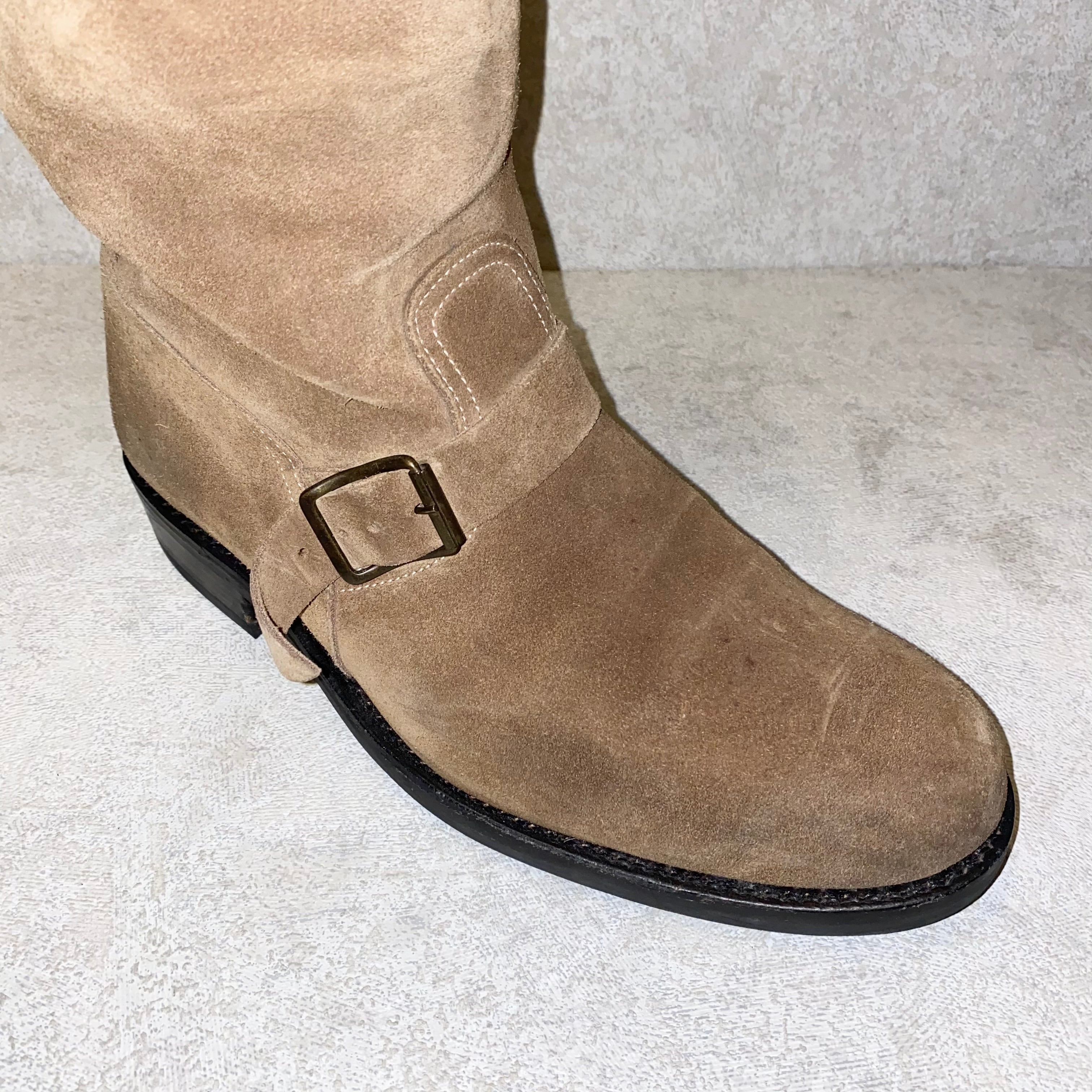 BALMAIN suede engineer-boots | NOIR ONLINE
