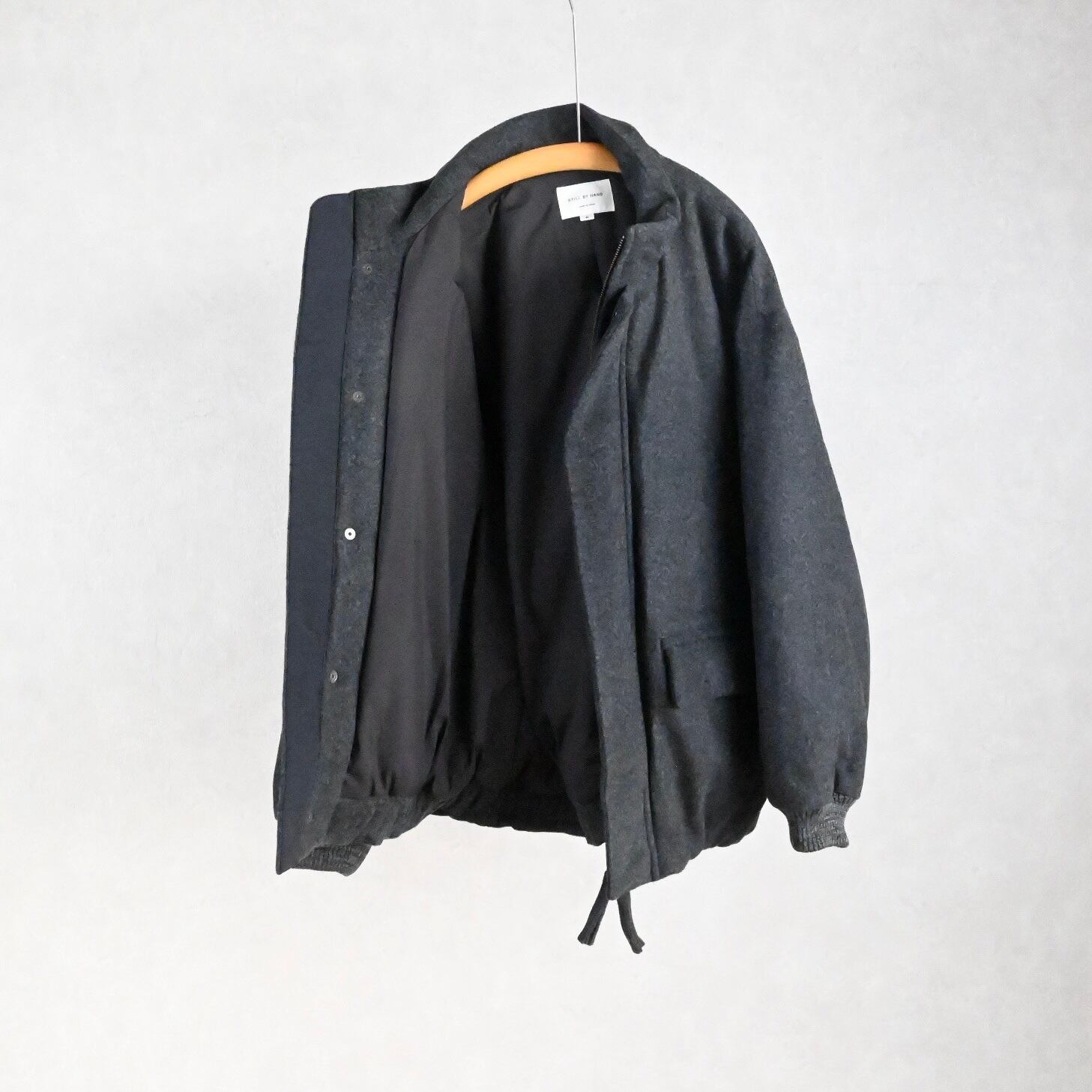 25AW》【STILL BY HAND】PADDED WOOL BLOUSON スティルバイハンド