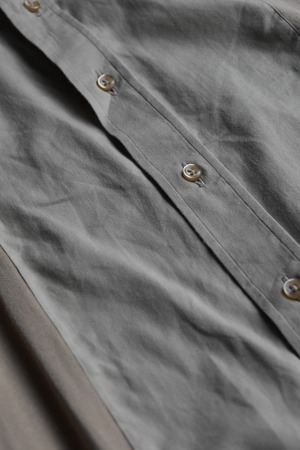 LANVIN Switching Beige Shirt