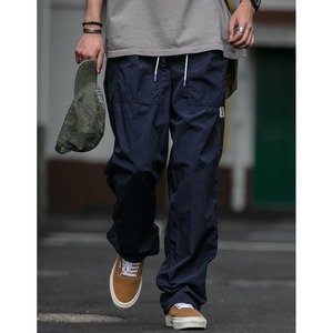 Cinched hem wasy wide pants 1430