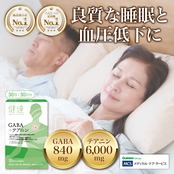 健達GABA＋テアニン GABA 28mg L-テアニン 200mg 高血圧 睡眠の質 ストレス 疲労感