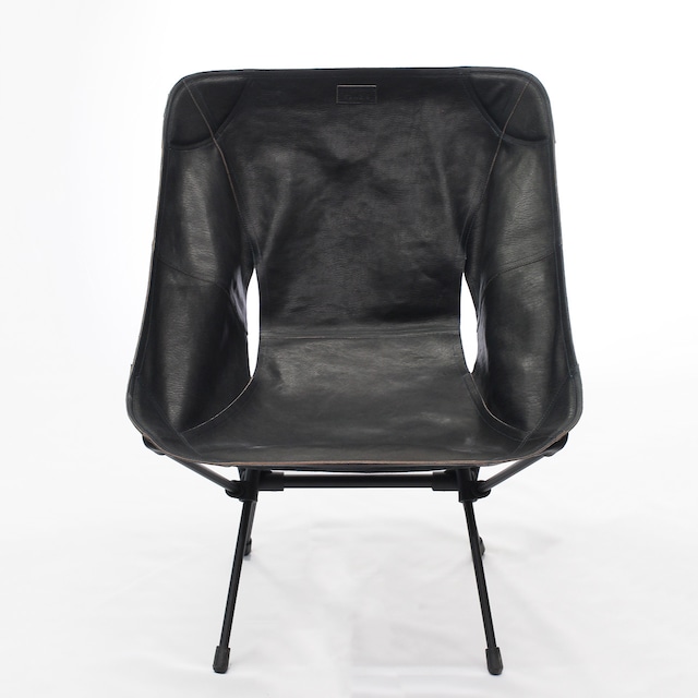 【kawais】 leather chair seat<garbon>_navy