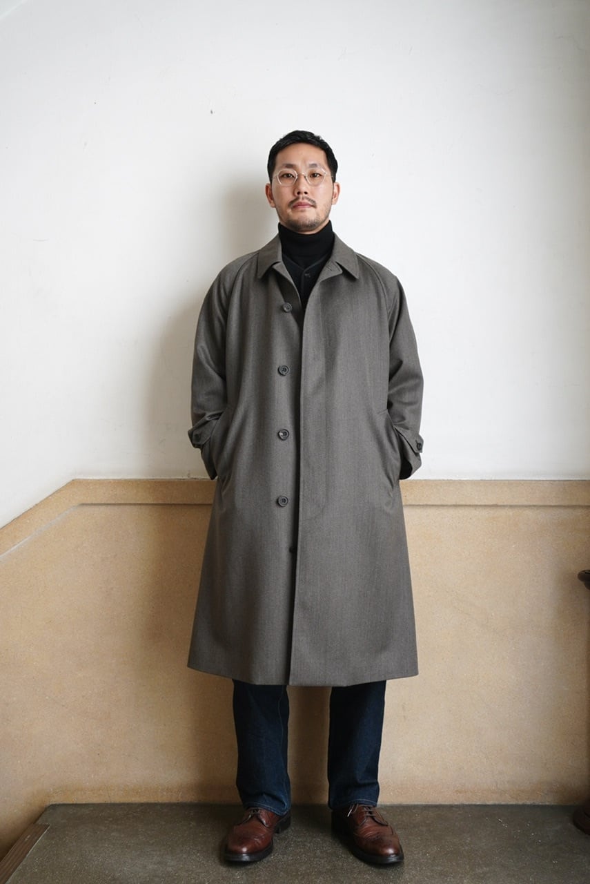 batak】 Classic Raglan Coat / Whipcord | UNION WORKS ONLINE STORE