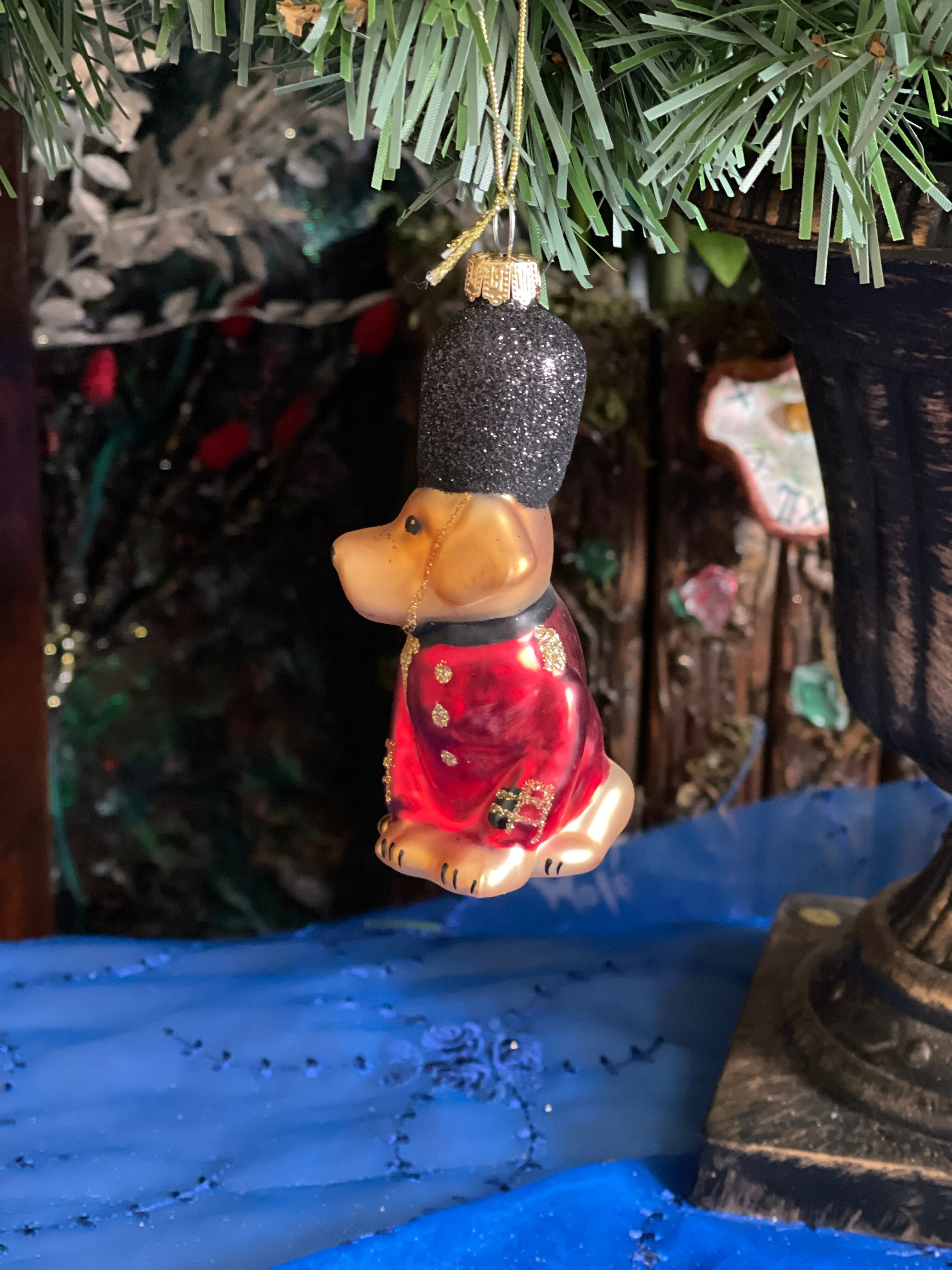 『GISELA GRAHAM』ガーズマンドッグ オーナメント  CHRISTMAS DOG NOVELTY HANGING DECORATION　イギリス製