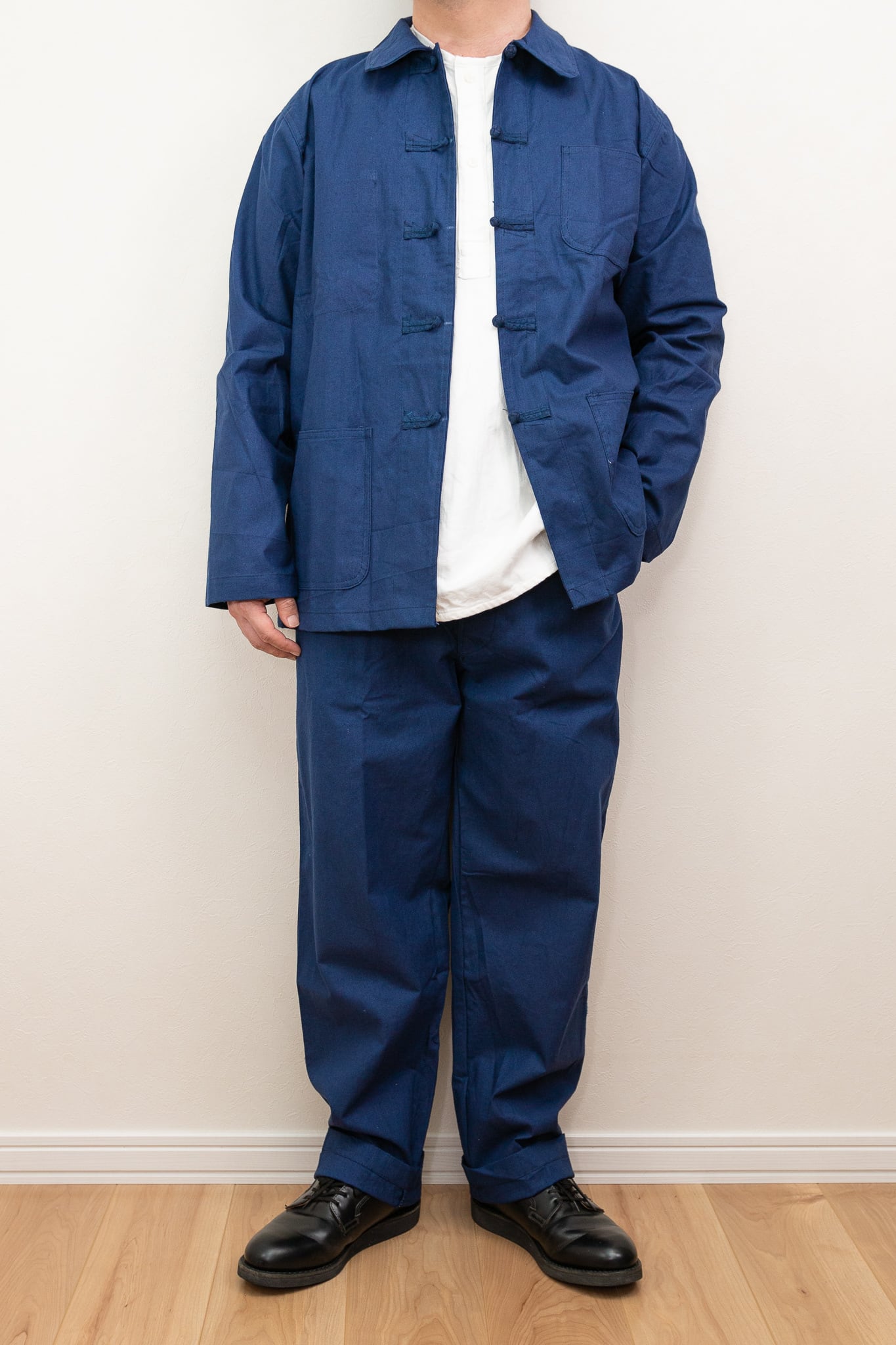 DEADSTOCK】French China Jacket & Pants SET UP 