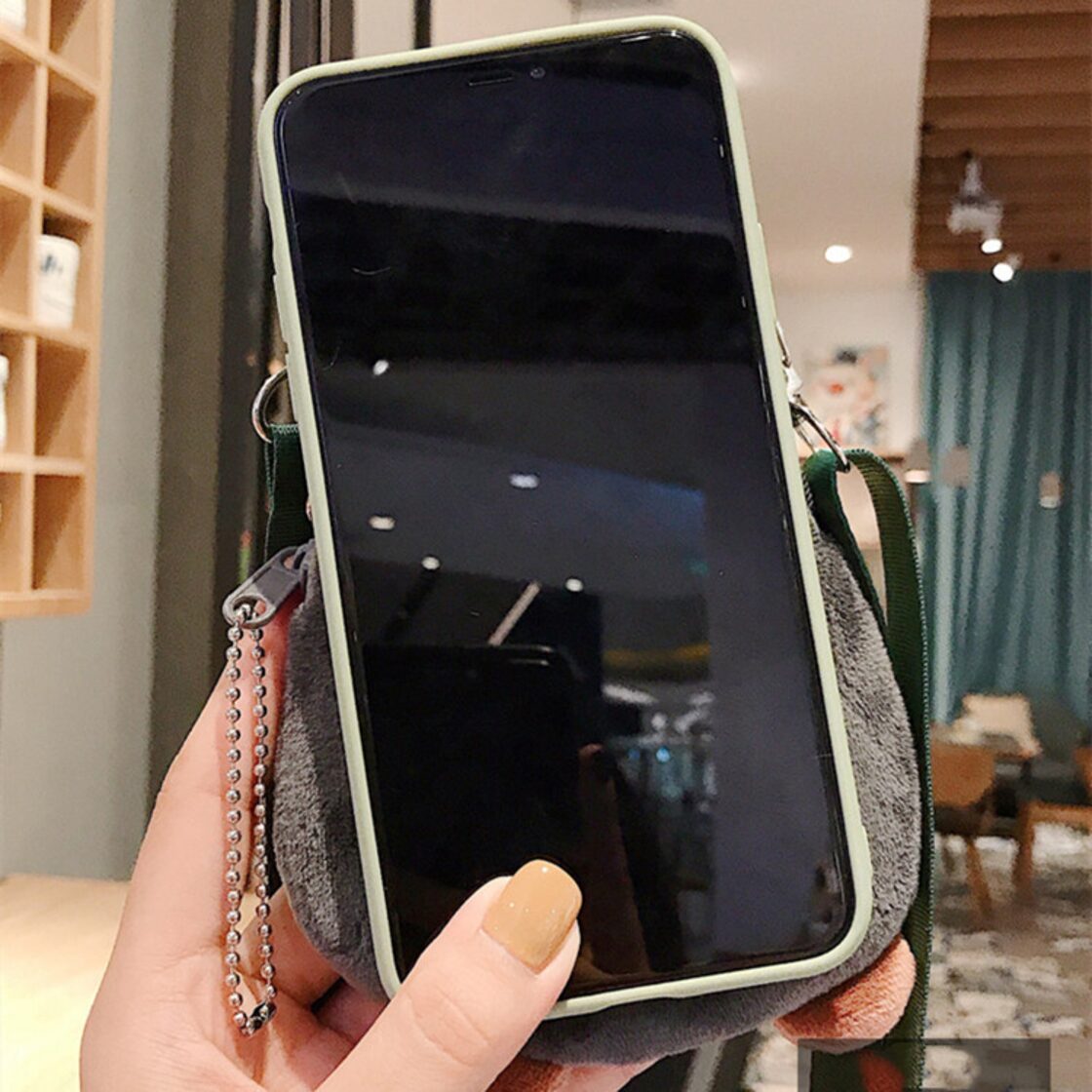 送料無料 iPhone 16 ProMax ケース アイフォン16 プロ マックス ケース スマホケース 保護カバー 6.9インチ コインポケット  斜めがけストラップ アボカド クリエイティブ 女性向け 全面保護 環境に優しい素材