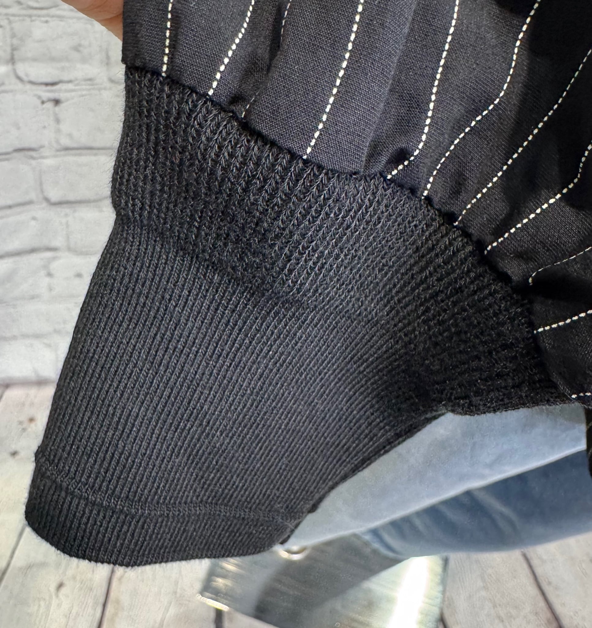 最終値下げ★試着のみ★Dignite collier ストライプ長袖ニット 最終値下げ☆試着のみ☆Dignite collier ストライプ長袖ニット 最終