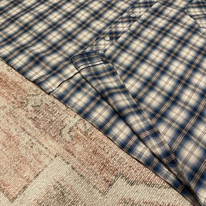 Wrangler / western shirts / check pattern / S/S shirts / Square cut shirts