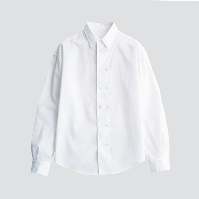Double snap band shirt A00189