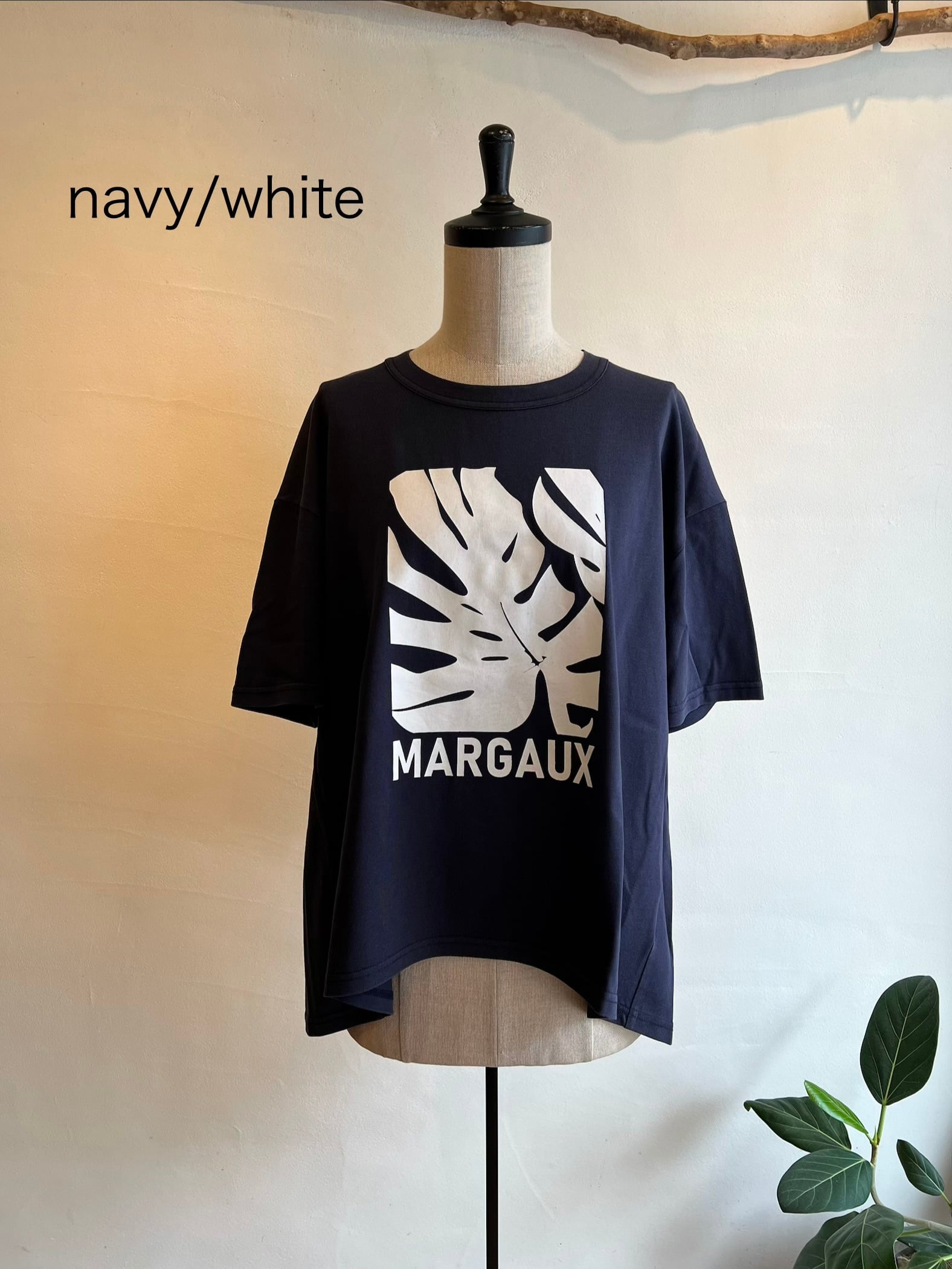 MARGAUX VINTAGE / パリジェンヌTシャツ【プリントロゴ】 | anouk