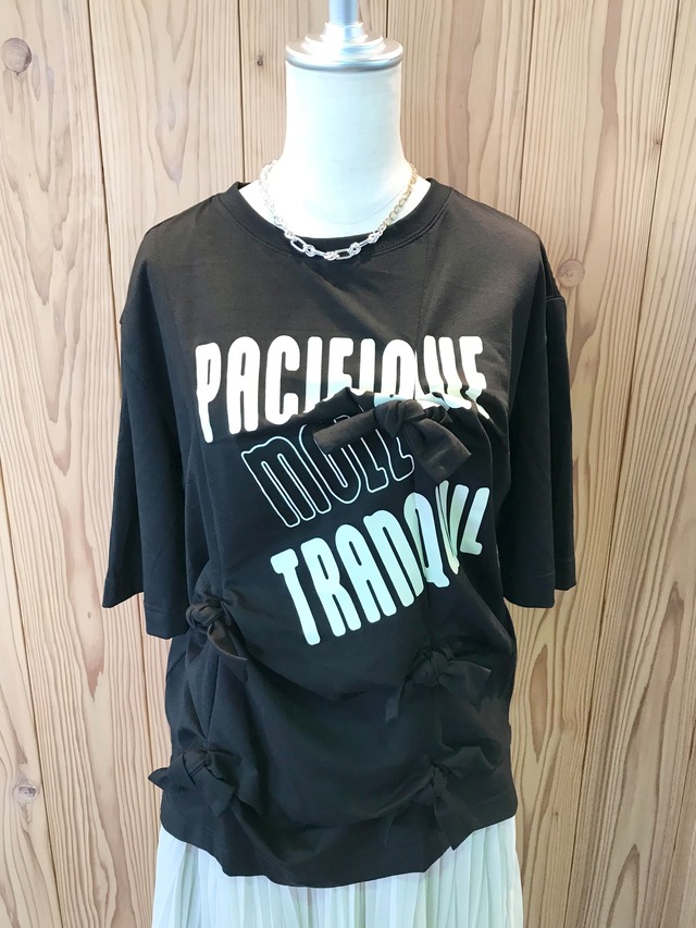 【CEaRET】ロゴリボンTシャツ