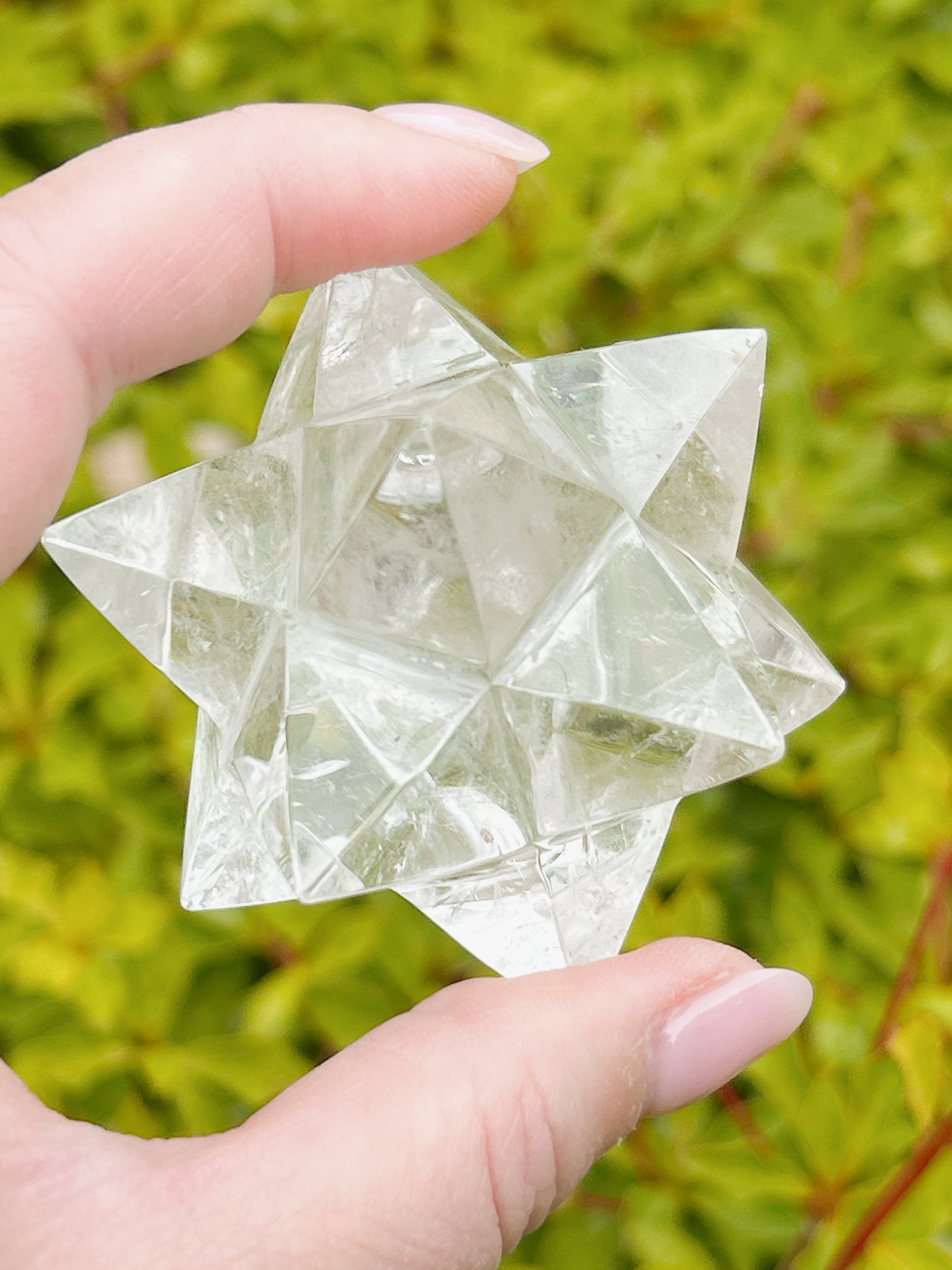 水晶アステロイドfromブラジル 1点物】ブラジル産アステロイドクリスタル64㎜ | 若草本舗