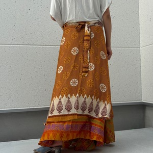 シルク巻きスカートns1207