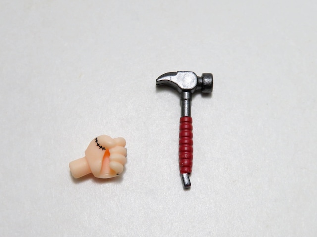 【2708】 心 小物パーツ ハンマー　ねんどろいど