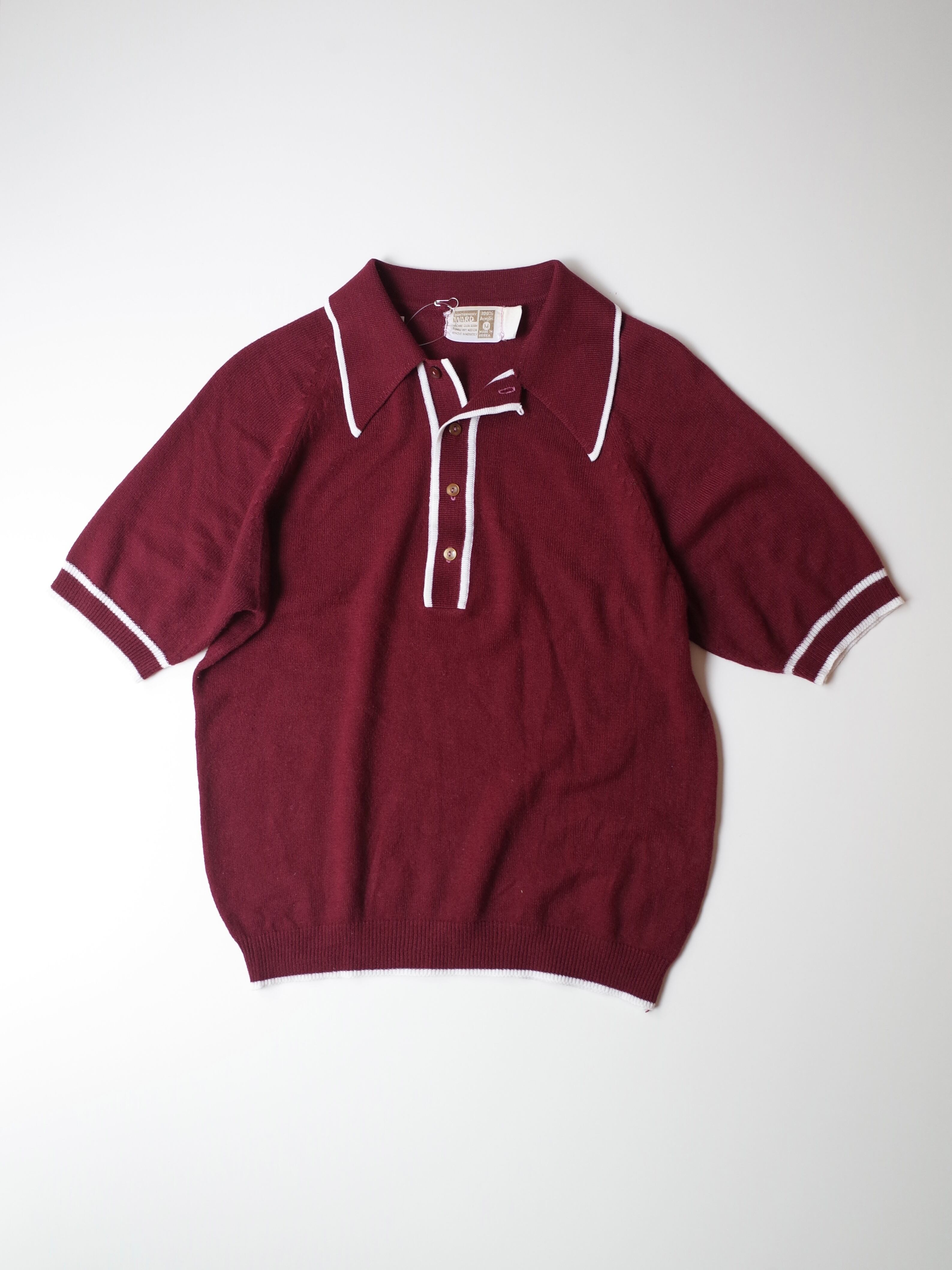 70s MONTGOMERY WARD knit polo