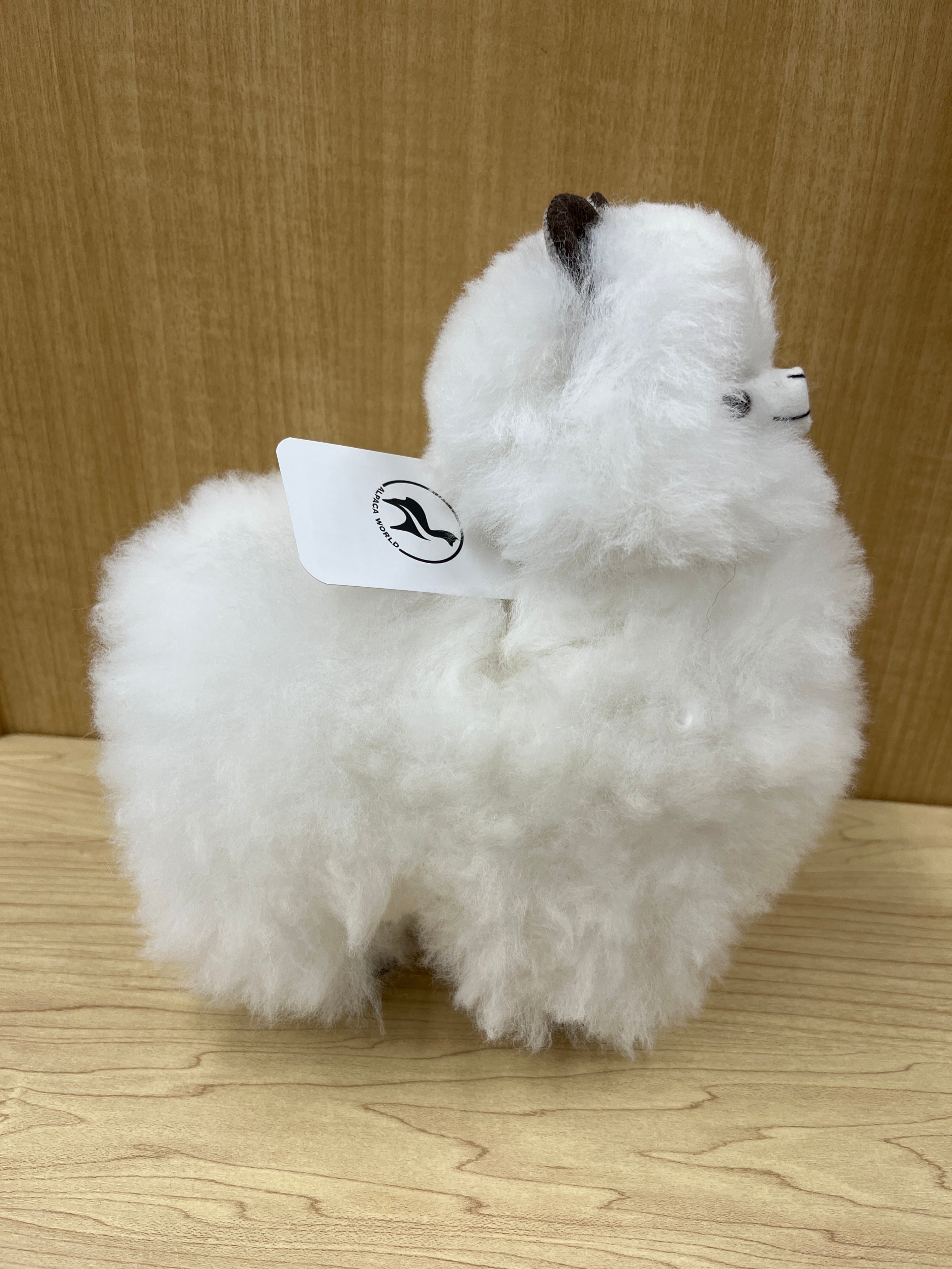 ②アルパカ ぬいぐるみ アルパカ人形 24cm 白 #2 | ALPACA WORLD