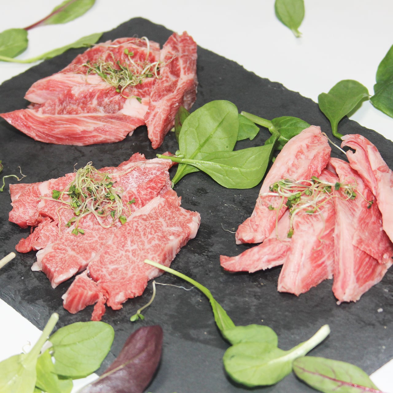 食べ比べ500g 約2名～3名分【カタロース、バラ、赤身】 冷凍 | アム