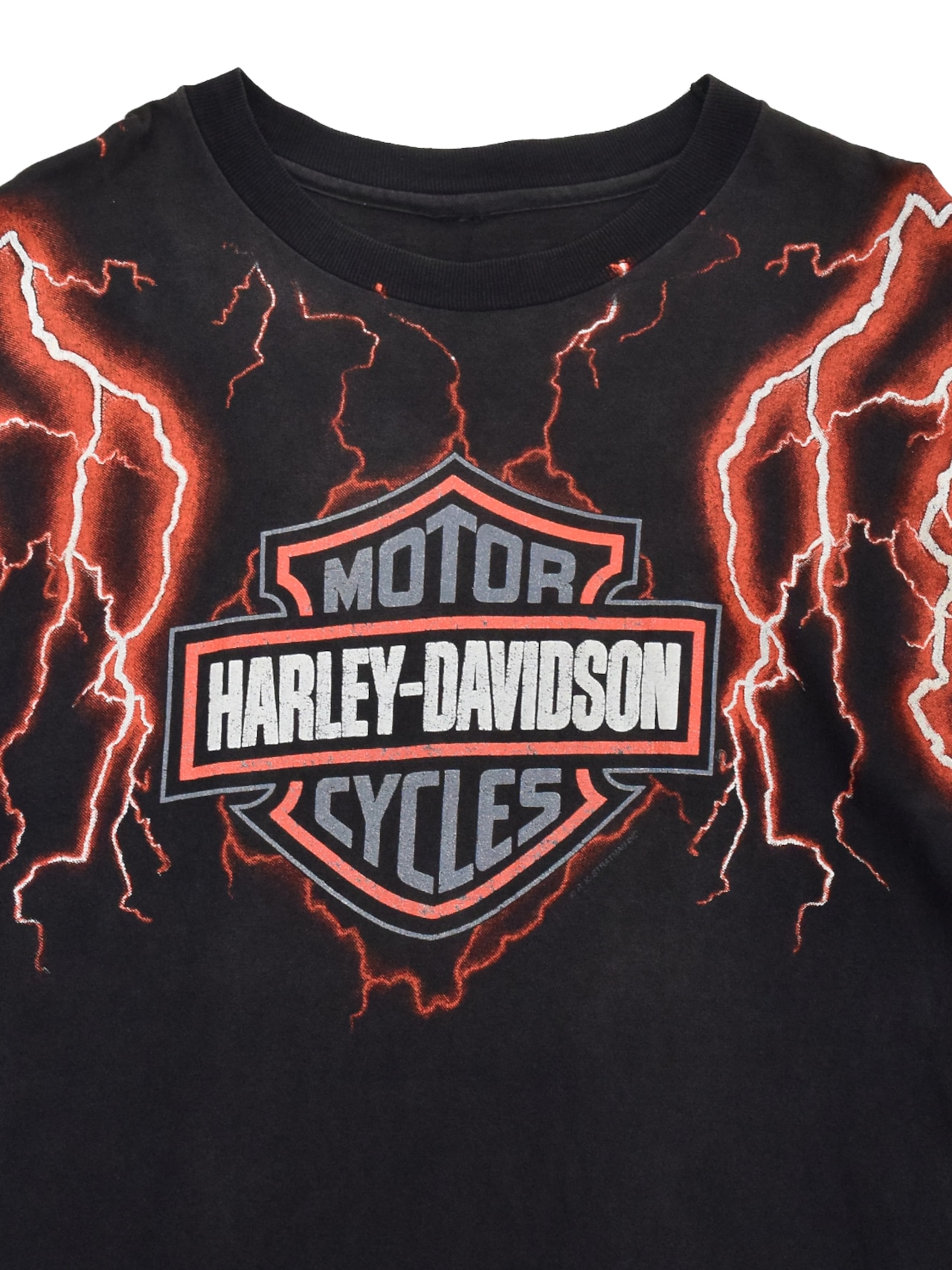 Harley-Davidson T-Shirt "Thunder & Lightning" / ハーレーダビットソン