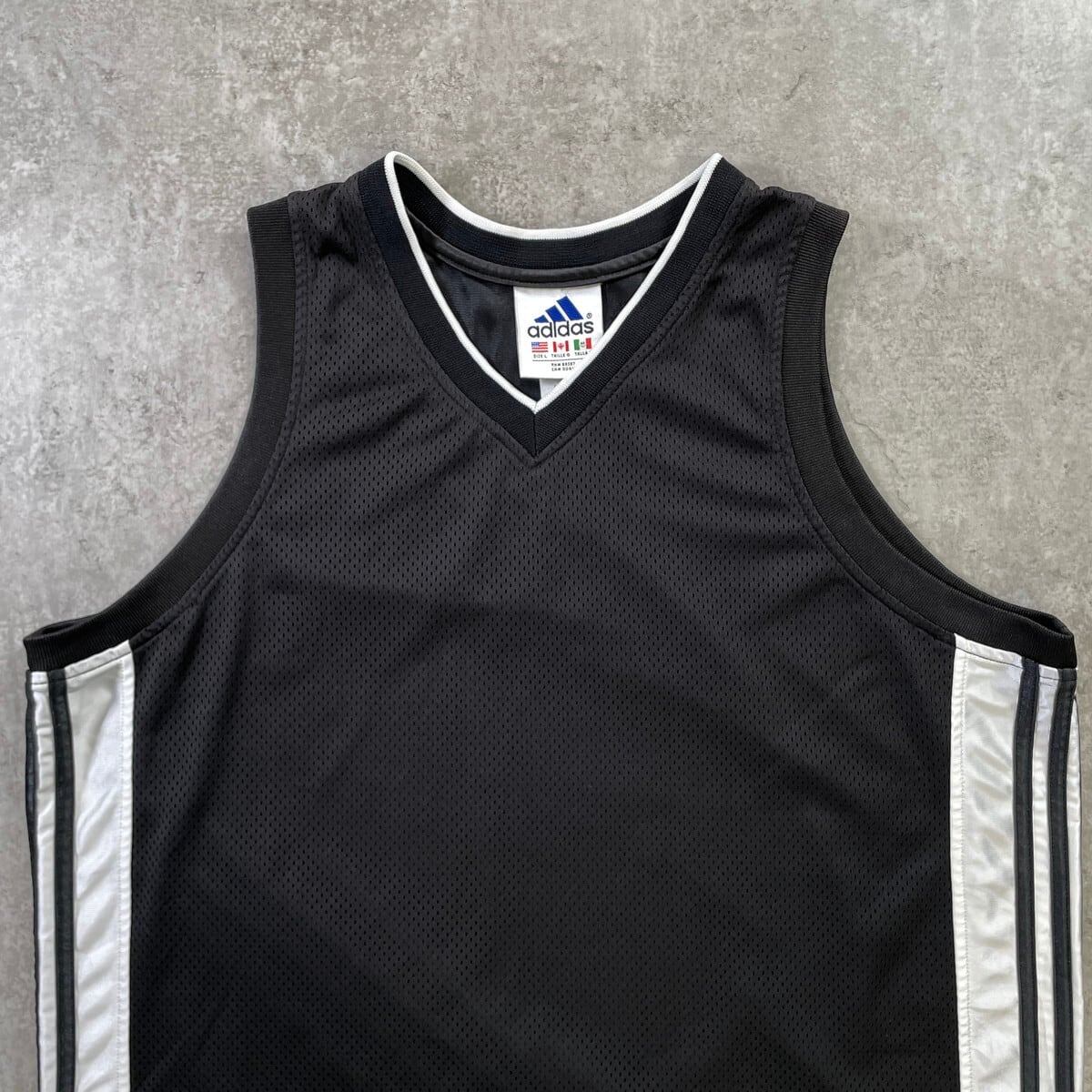 90年代 adidas バスケットボール ゲームシャツ タンクトップ メンズXL