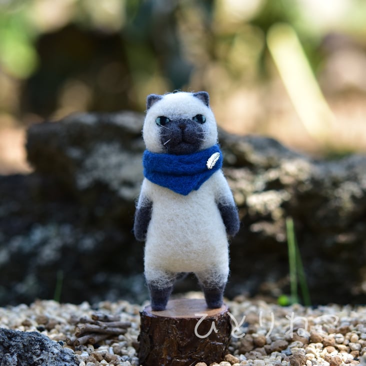 猫さん】黒ぶち猫【一点モノ】 | ネコノ森