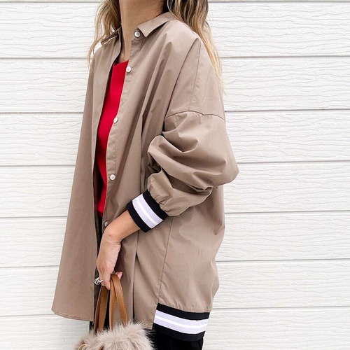 【RECOMMEND】リブドッキングシャツ