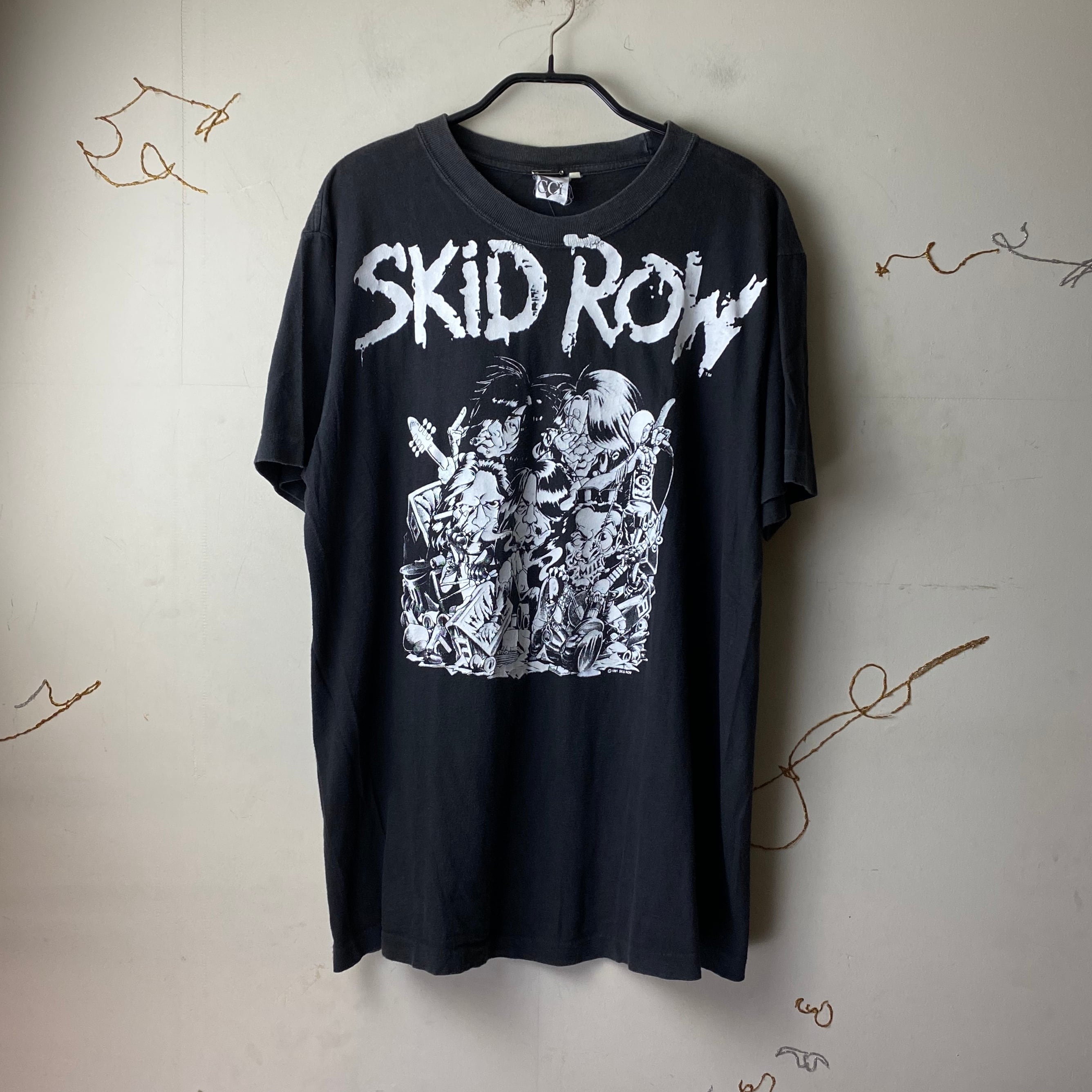 SKID ROW スキッドロウ 激レア ビッグガンズ バンド シャツ （80