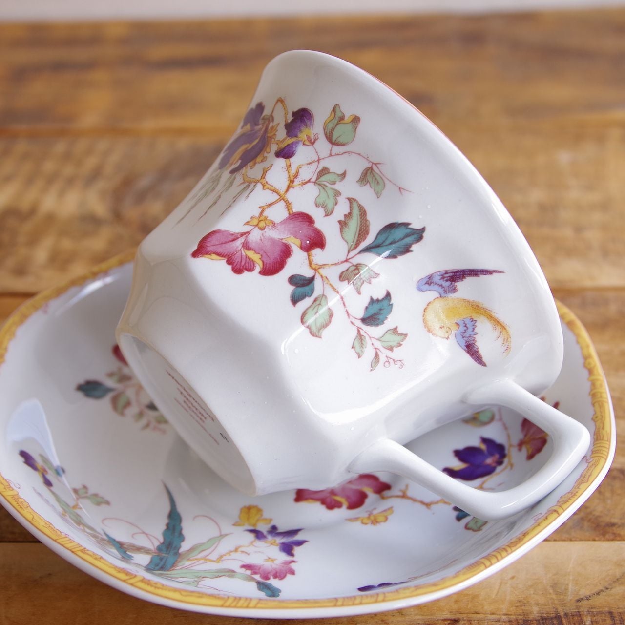 ウェッジウッド デヴォンローズ コーヒーカップ ソーサー Wedgwood