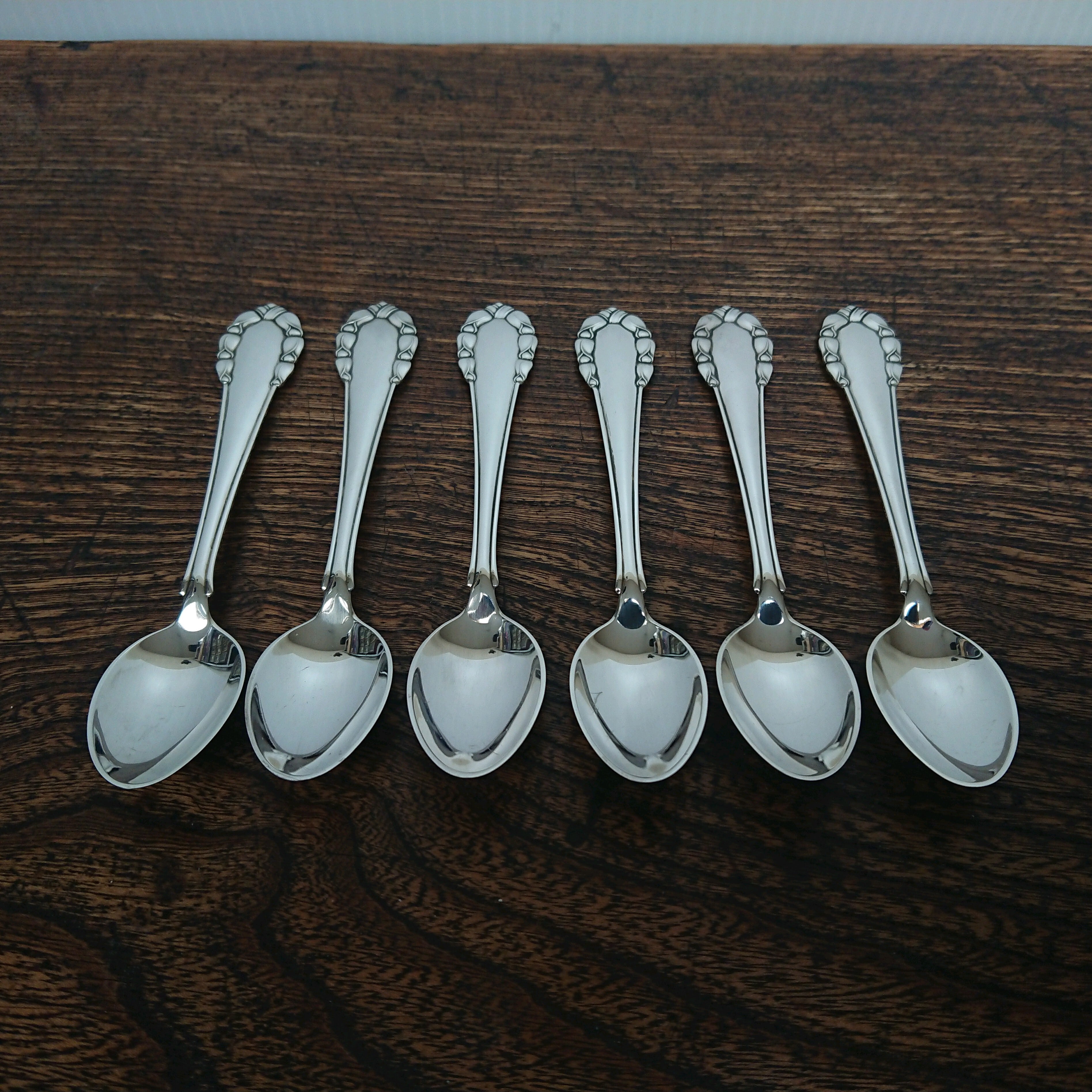 【廃盤品】デンマークメイドGEORG JENSEN ティスプーン/2本セット