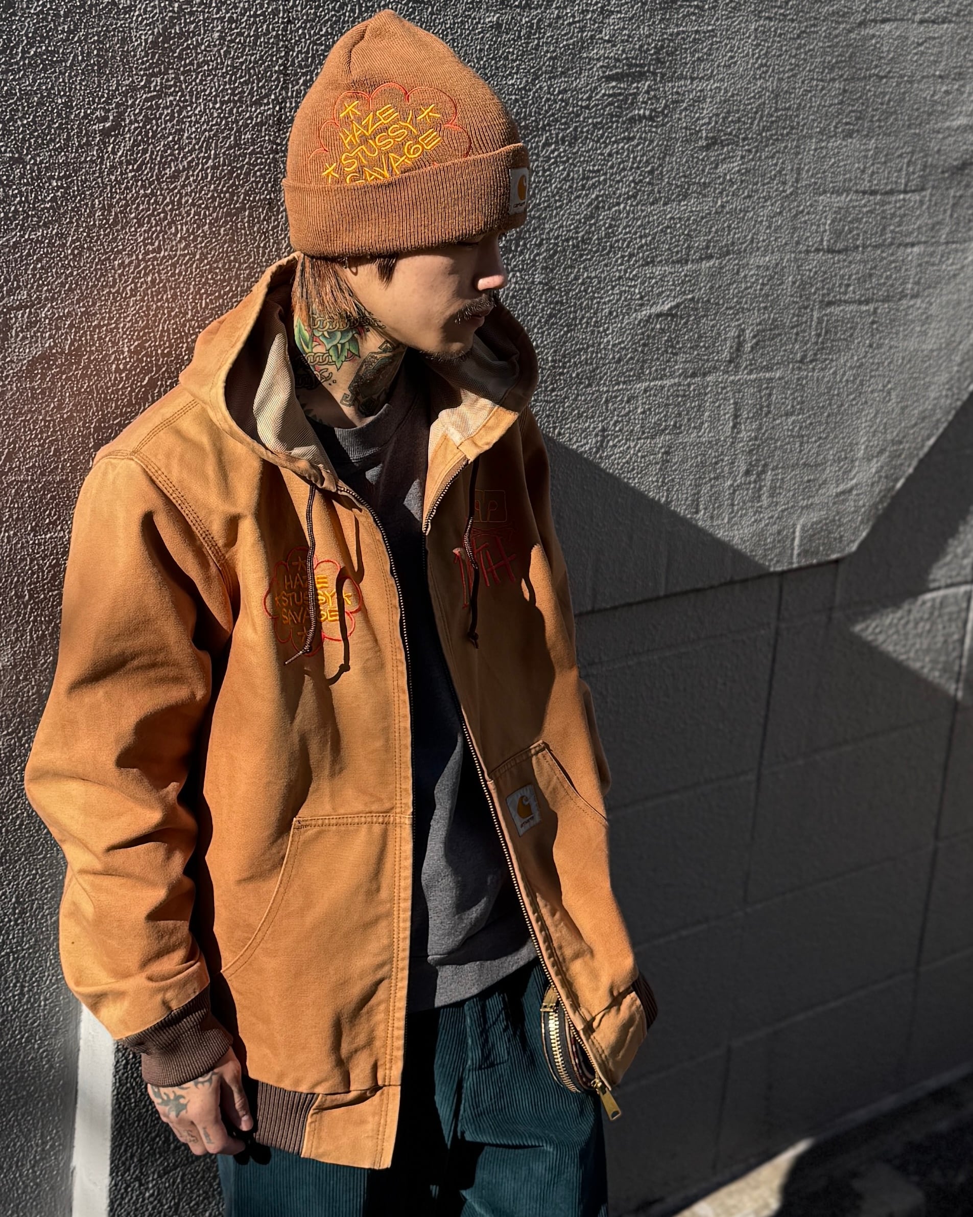 Special!!】00's old stussy × Carhartt × SAVAGE × HAZE Active