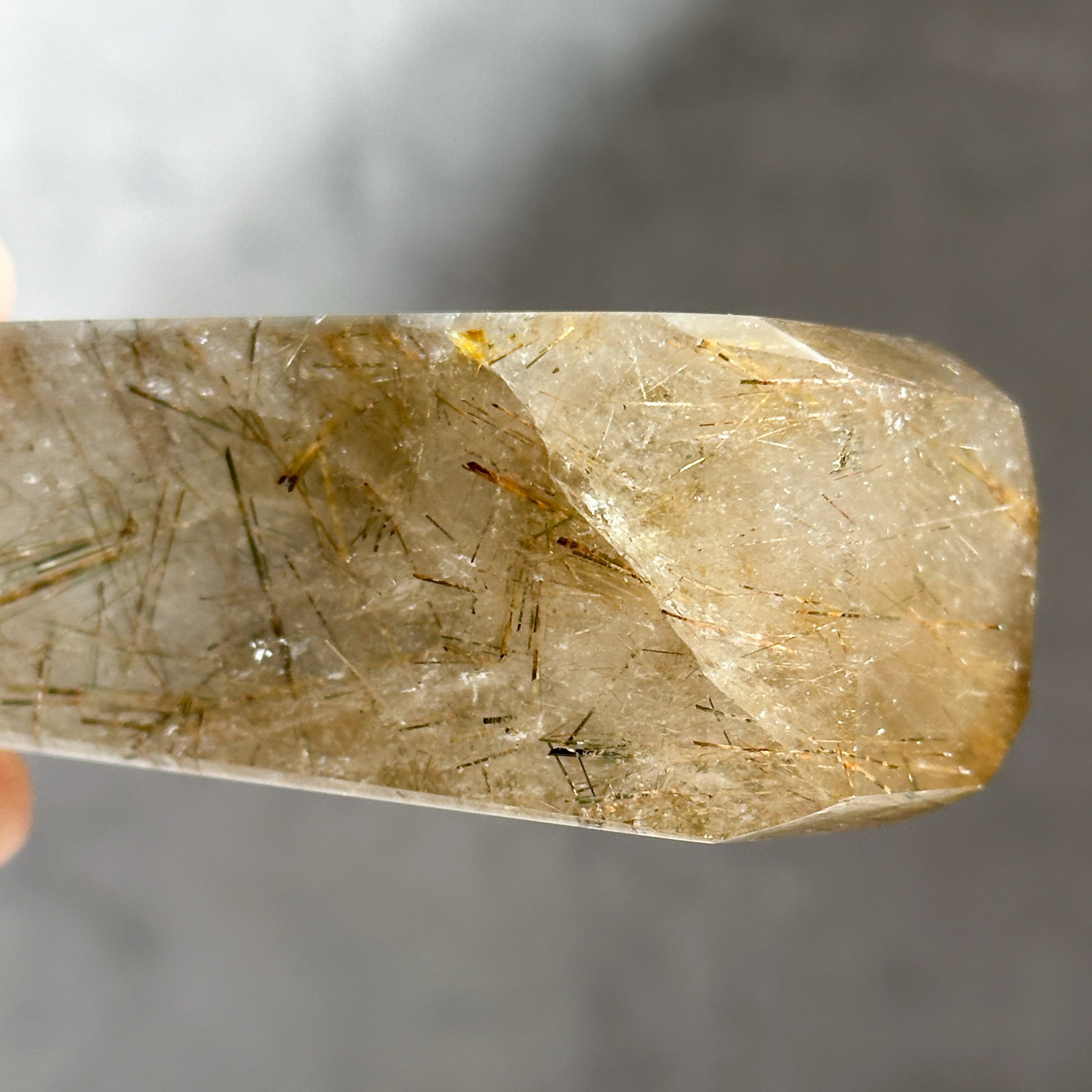マルチルチルクォーツ タワー 03◇ Multi-Rutile Quartz ◇天然石