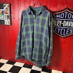 90s OLD GAP ブラックウォッチ ネルシャツ 長袖シャツ オールドギャップ