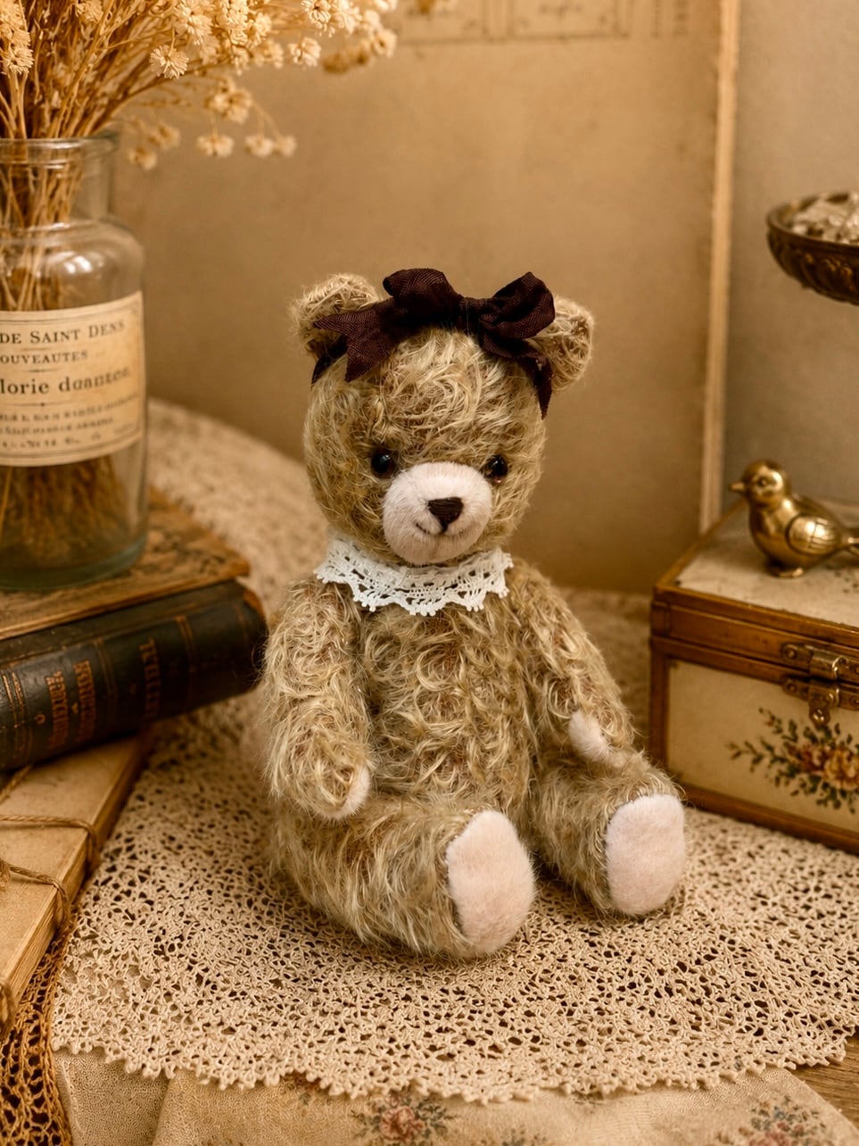 国内作家様　tamikuma タミクマ　たみくま　テディベア　teddybear 作家作品 Kumami Bear テディベア ENA | Bells Room